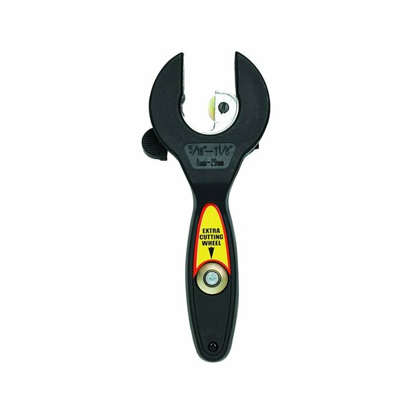 Thrifco Plumbing #133 1-1/8 Inch E-Z Ratcheting Tubing Cutter With Extra Cutting 5120004